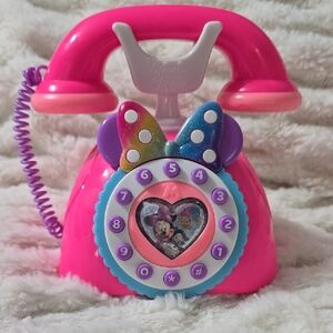 🔵Kids Pink and Purple Toy Phone